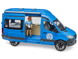 Bruder MB Sprinter Camper s řidičem a příslušenstvím 1:16